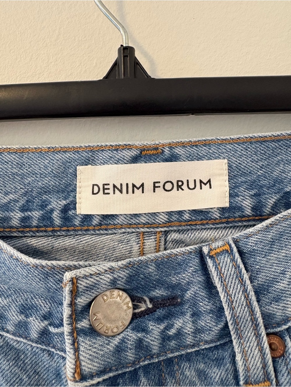 Denim Forum The Farrah High Rise Wide Leg Jean Size 28 - Picture 4 of 5